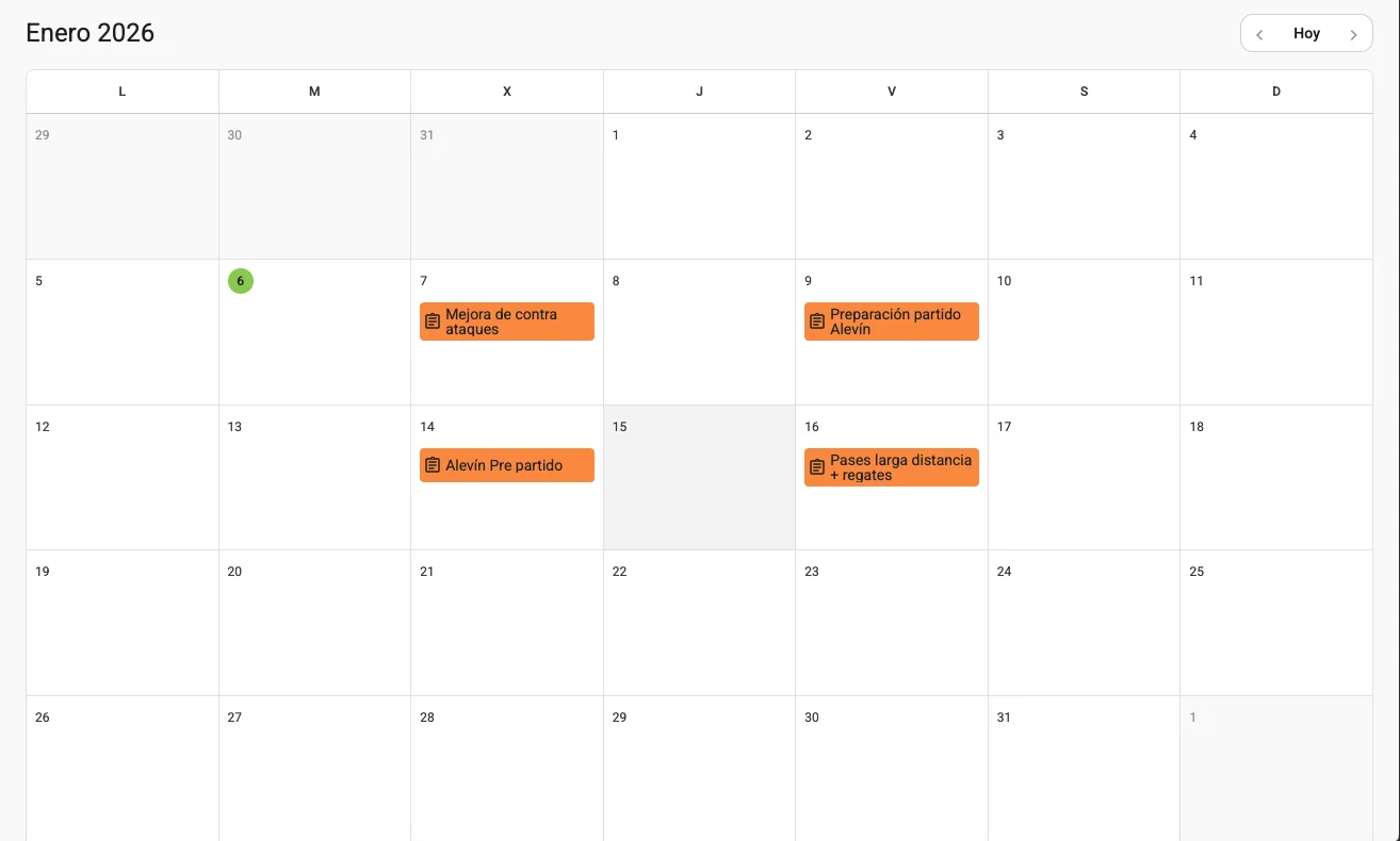 El calendario que te faltaba