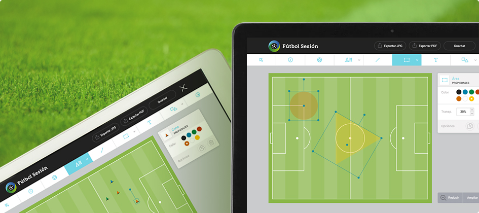 Estreno de la nueva web y creador de ejercicios de Fútbol Sesión